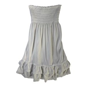 Juicy Couture White Terry Cloth Beach Cover-Up Dress